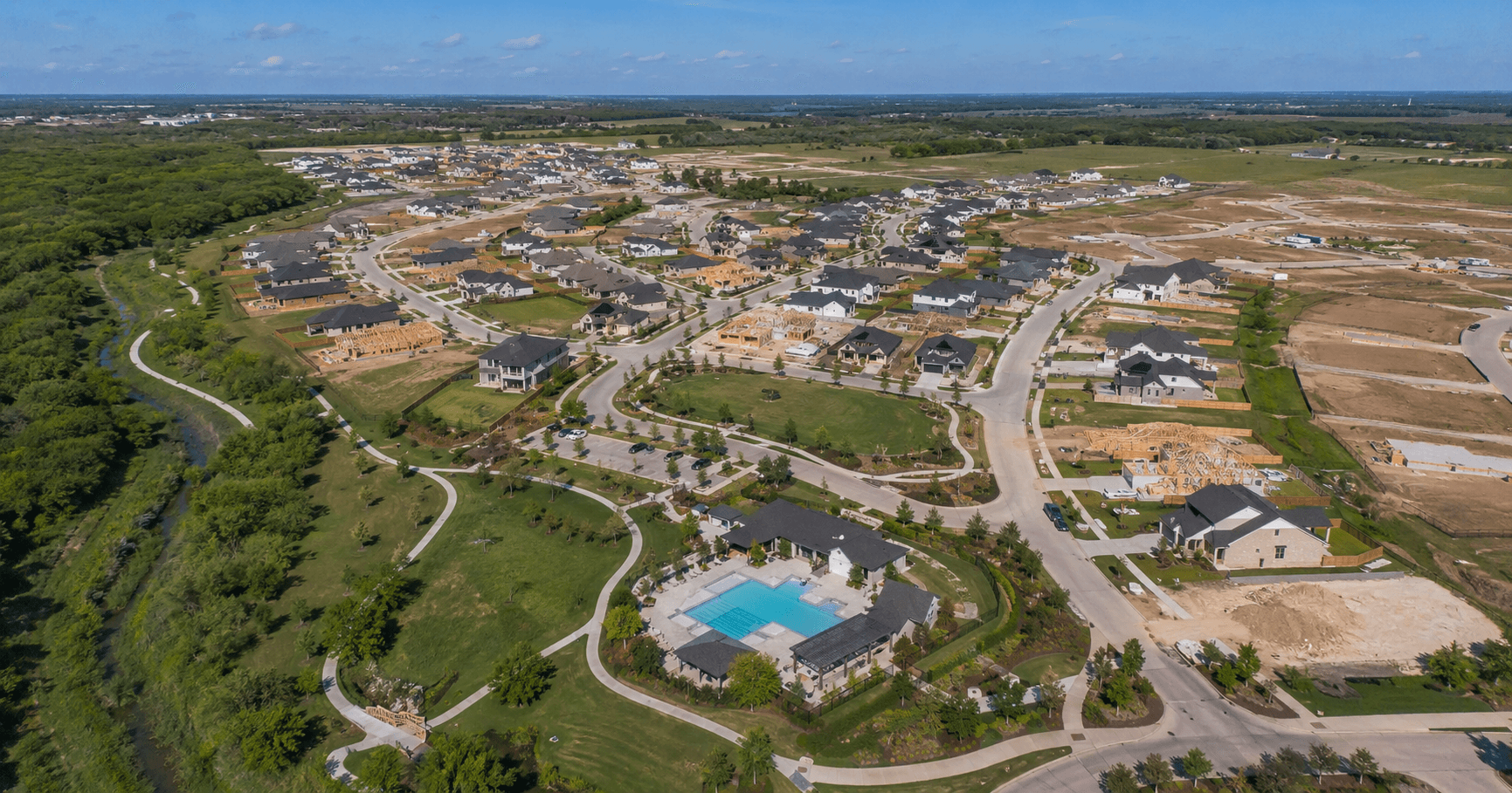 New construction homes in Spring TX North Houston area