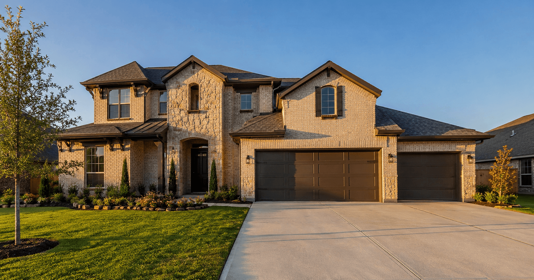 Westin Homes new construction in North Houston Texas